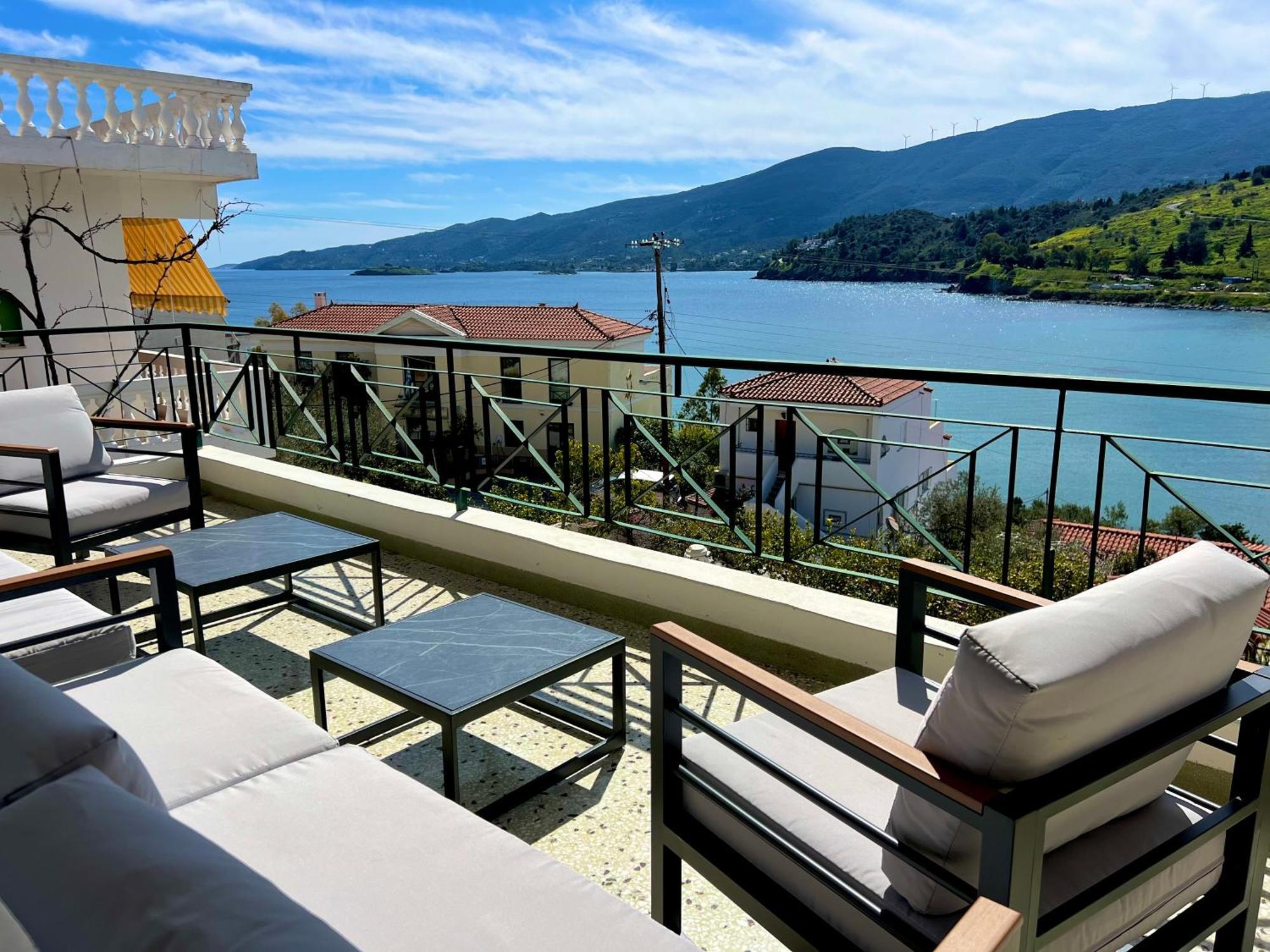 Villa Sofia Sea View Poros Town Exteriör bild