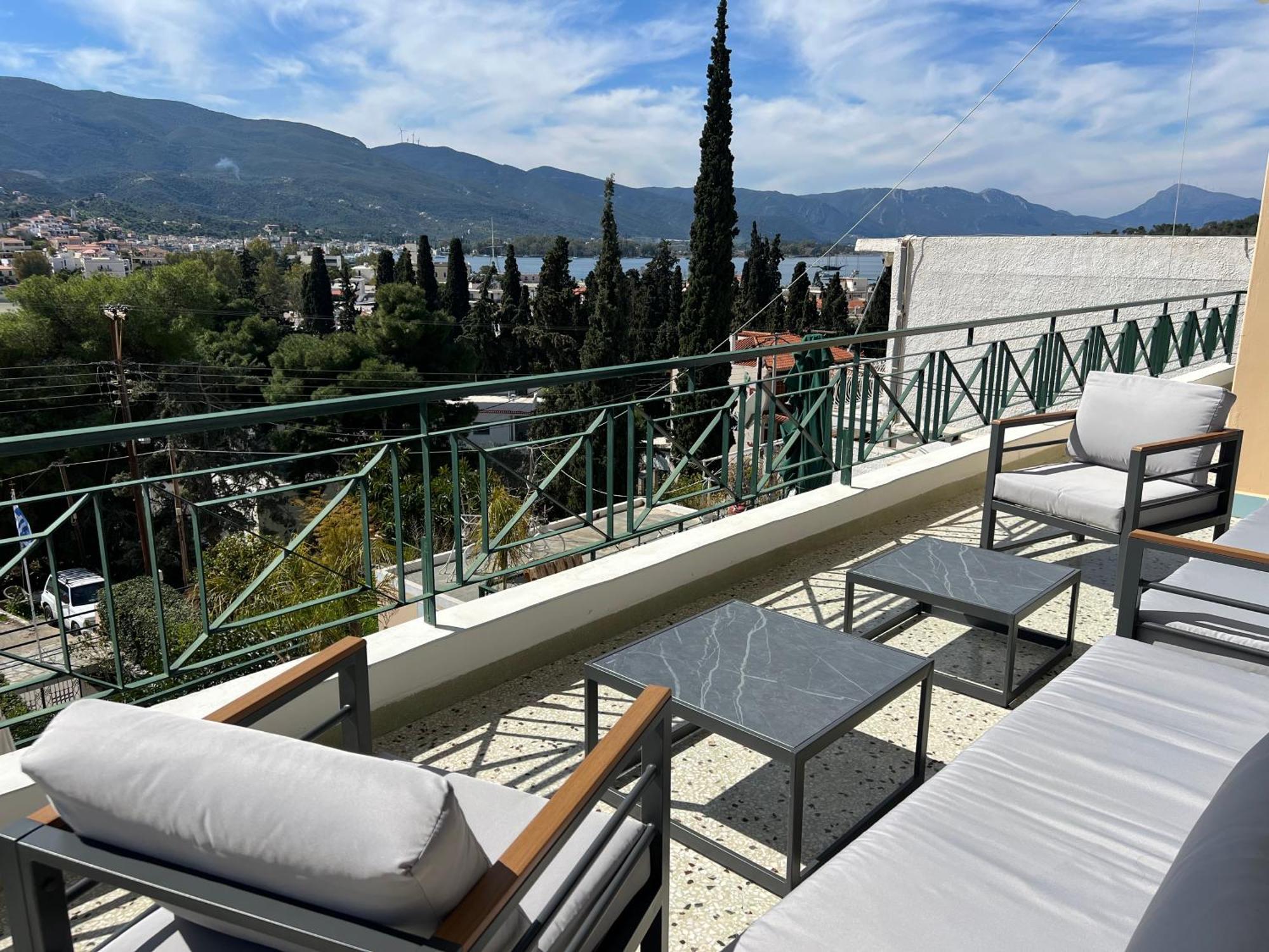 Villa Sofia Sea View Poros Town Exteriör bild